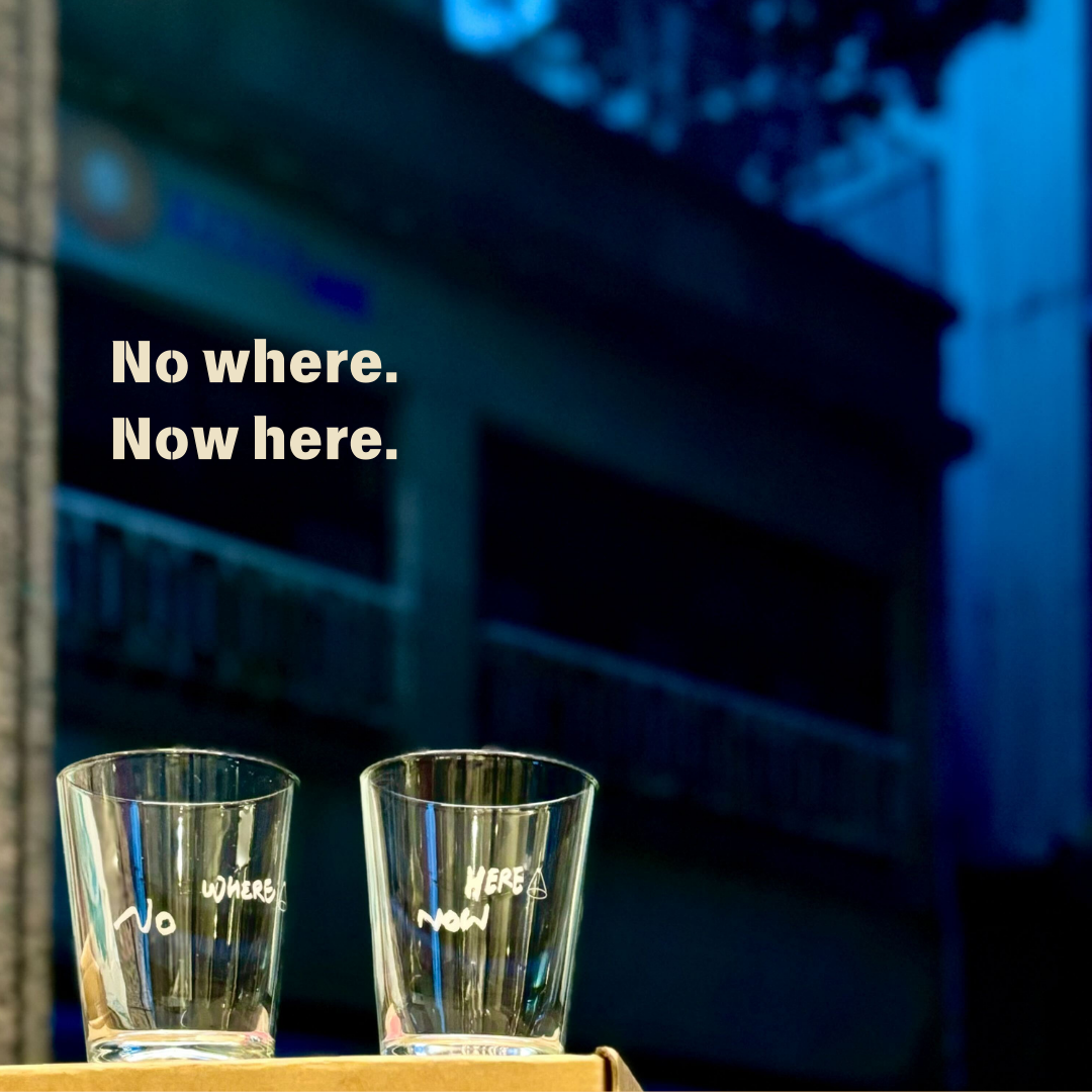 No where, now here 熱炒杯/酒杯 Taiwanese beer glasses